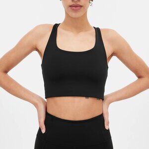 BNWT Girlfriend Collective Black Paloma Racerback Bra, small